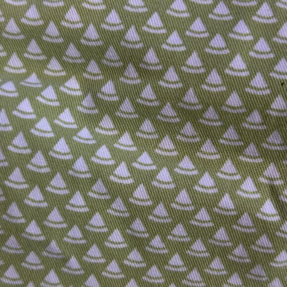 Talbots Lime Green Sailboat Print Chino Shorts Size 4 - Picture 8 of 8